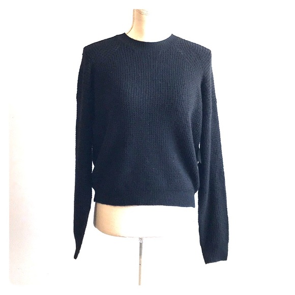 Abound Sweaters - Abound Black knit crewneck sweater